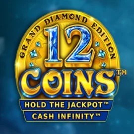 12 Coins Grand Diamond Edition by Wazdan, showcased at billybets-casino.eu – game logo