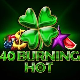 40 Burning Hot game by Amusnet Interactive – logo hosted on Billybets Casino