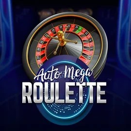 Auto Mega Roulette slot logo by Pragmatic Play at Billybets Casino