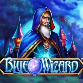 Blue Wizard slot logo by Quickspin at Billybets CasinoBlue Wizard