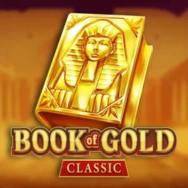 Book of Gold Classic slot visual from Playson available on billybets-casino.eu