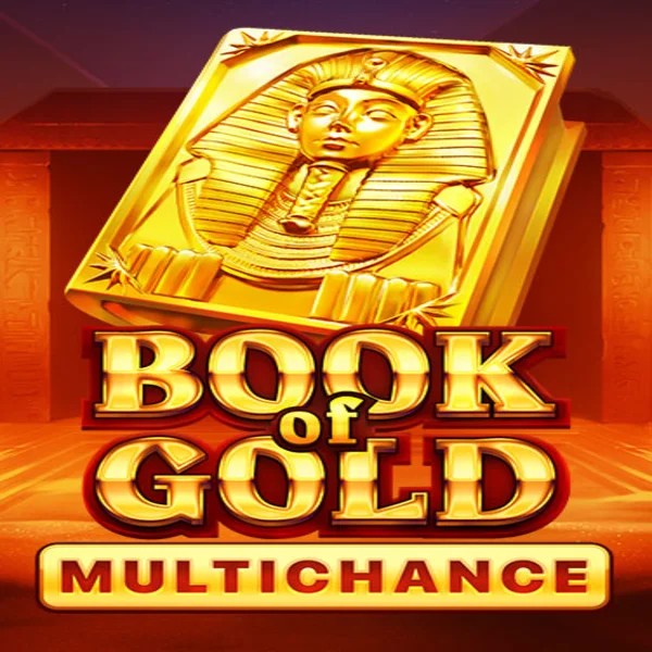 Book of Gold Multichance online game logo by Playson on billybets-casino.eu