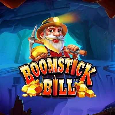 Boomstick Bill slot logo by High Limit Studio at Billybets Casino