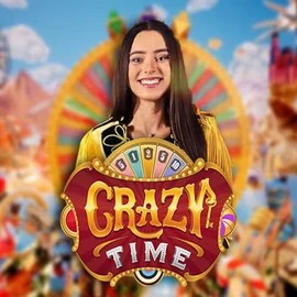 Crazy Time game by Evolution – logo hosted on Billybets Casino