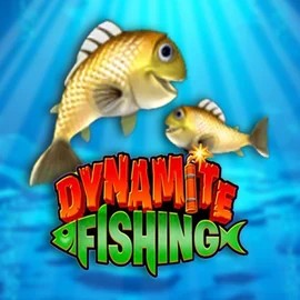 Dynamite Fishing slot logo by Inspired Gaming at Billybets Casino