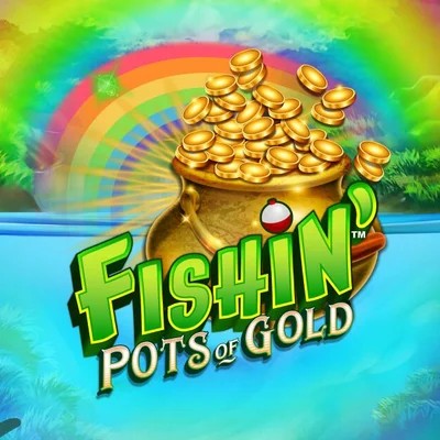 Fishin Pots Of Gold by Gameburger Studios, showcased at billybets-casino.eu – game logo