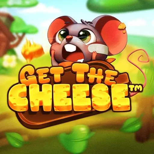 Get The Cheese slot logo by Hacksaw Gaming at Billybets Casino