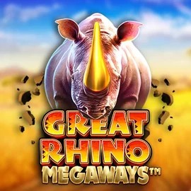 Official Slots logo: Great Rhino Megaways by Pragmatic Play at Billybets Casino
