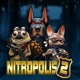 Nitropolis 2 online game logo by ELK Studios on billybets-casino.eu