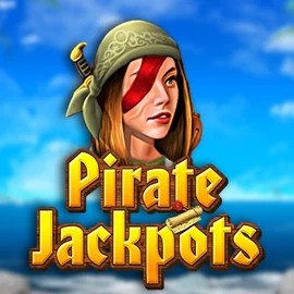 Pirate Jackpots slot logo by Belatra Games at Billybets Casino
