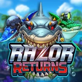 Razor Returns logo by Push Gaming at Billybets Casino