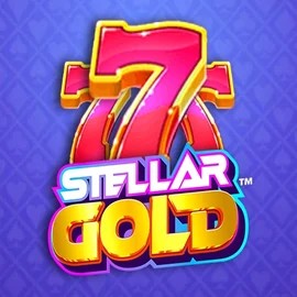 Official Slots logo: Stellar Gold by Snowborn Games at Billybets Casino