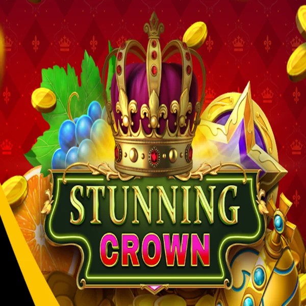 Stunning Crown slot logo by BF Games at Billybets Casino
